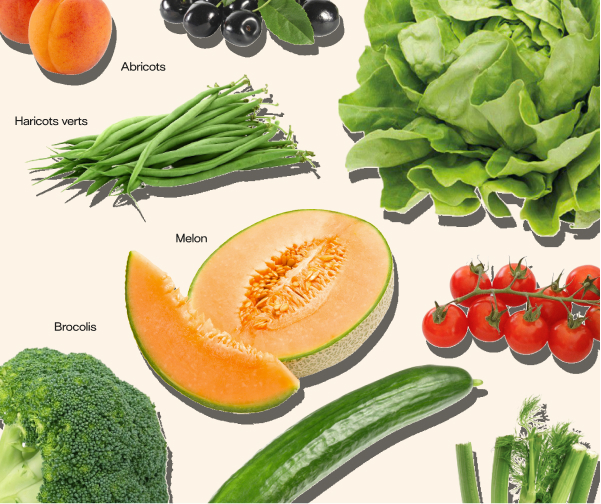 Juin fruits, légumes et recettes de saison — free download